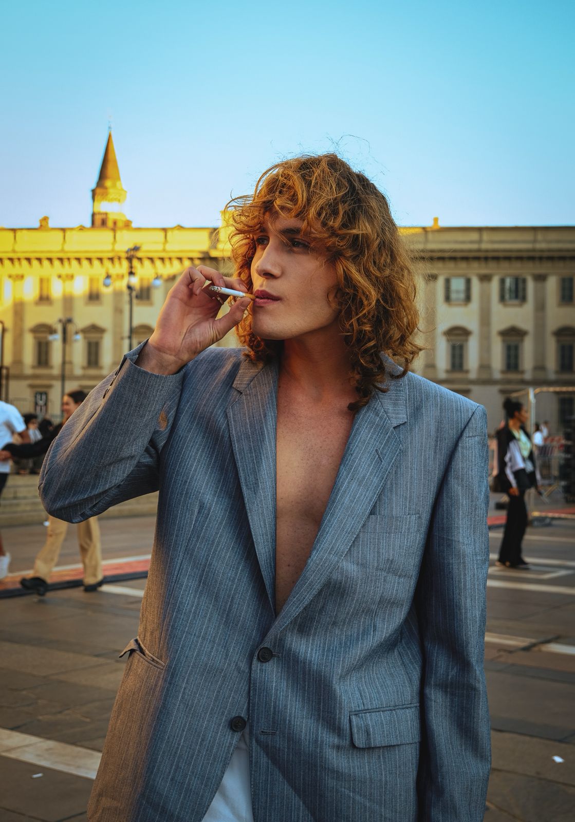A Stranger at the Piazza